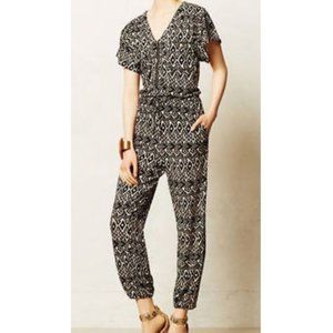 Anthropologie Corey Lynn Calter Franca Jumper Romper Aztec Print XS